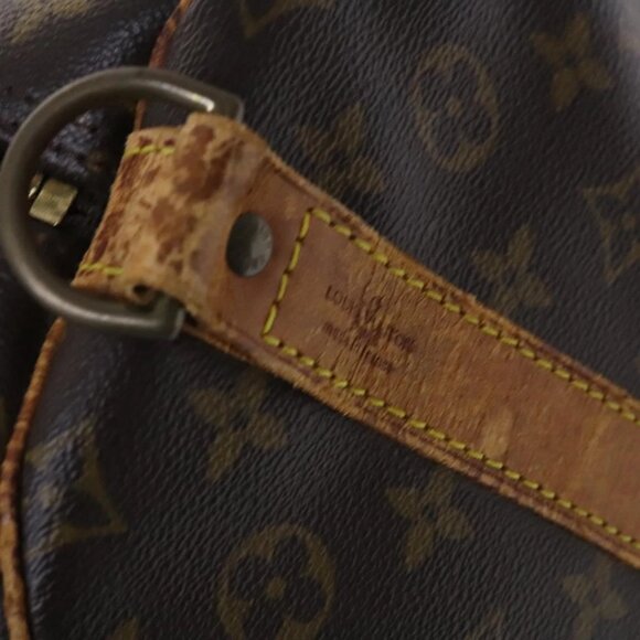 LOUIS VUITTON Monogram Keepall Bandouliere 55 Boston Bag - Picture 8 of 16